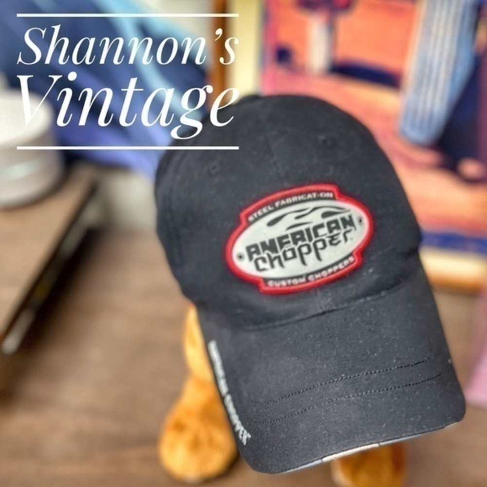American Choppers Y2K flame bill adjustable hat